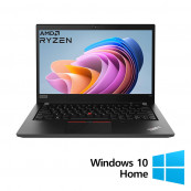 Laptopuri Refurbished - Laptop Refurbished LENOVO ThinkPad T14 Gen 1, AMD Ryzen 5 Pro 4650U 2.10 - 4.00GHz, 16GB DDR4, 512GB SSD, 14 Inch Full HD Touchscreen, Webcam, Tastatura US + Windows 10 Home, Laptopuri Laptopuri Refurbished