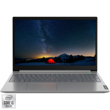 Laptop Second Hand LENOVO ThinkBook 15-IML, Intel Core i5-10210U 1.60 - 4.20GHz, 8GB DDR4, 256GB SSD, 15.6 Inch Full HD, Webcam Laptopuri Second Hand 1