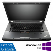 Laptop Lenovo ThinkPad W530, Intel Core i5-3380M 2.90GHz, 8GB DDR3, 320GB SATA, Nvidia Quadro K1000M, DVD-RW, 15.6 Inch HD+, Fara Webcam + Windows 10 Pro, Refurbished Laptopuri Refurbished