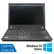 Laptop LENOVO ThinkPad X220, Intel Core i5-2520M 2.50GHz, 4GB DDR3, 120GB SSD, Webcam, 12.5 Inch + Windows 10 Home, Refurbished Laptopuri Refurbished