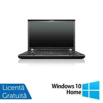 Laptop LENOVO ThinkPad T520, Intel Core i5-2520M 2.50GHz, 4GB DDR3, 500GB SATA, DVD-RW, 15.6 Inch, Webcam + Windows 10 Home, Refurbished Laptopuri Refurbished