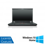 Laptop LENOVO ThinkPad T530, Intel Core i5-3380M 2.90GHz, 4GB DDR3, 120GB SSD, DVD-RW, 15.6 Inch, Webcam + Windows 10 Home, Refurbished Laptopuri Refurbished