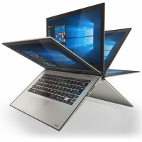 Laptop Second Hand Toshiba Satellite Radius 12 P20W-C-10K, Intel Core i5-6200U 2.30-2.80GHz, 8GB DDR3, 256GB SSD, 12.5 Inch Full HD TouchScreen, Webcam, Grad A-