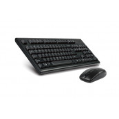 Kit Wireless Tastatura si Mouse A4TECH - 3100N, Black Periferice