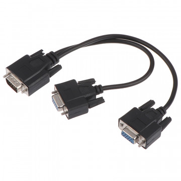 Adaptor cablu video VGA la 2x VGA, Second Hand Componente PC Second Hand