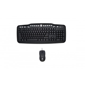 Kit Tastatura + Mouse Serioux SRX-MKM5500, USB, Negru Periferice