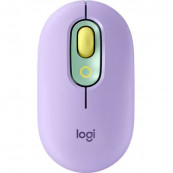 Mouse - Mouse Wireless Nou Logitech Pop Emoji, Dual Mode, 4000 dpi, Bluetooth, Mov-Verde, Componente & Accesorii Periferice Mouse