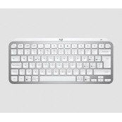 Tastatura Wireless Noua LOGITECH MX Keys Mini, USB, Bluetooth, Layout Germana, Roz Periferice