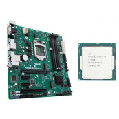 Placa de baza + Procesor - Placa de Baza Second Hand Asus PRIME B360M-C, Socket 1151 v2 , mATX, Shield, Cooler + Procesor Intel Core i3-8100 3.60GHz, Calculatoare Componente PC Second Hand Placa de baza + Procesor