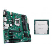 Placa de baza + Procesor - Placa de Baza Second Hand Asus PRIME B360M-C, Socket 1151 v2 , mATX, Shield, Cooler + Procesor Intel Core i5-8400 2.80 - 4.00GHz, Calculatoare Componente PC Second Hand Placa de baza + Procesor