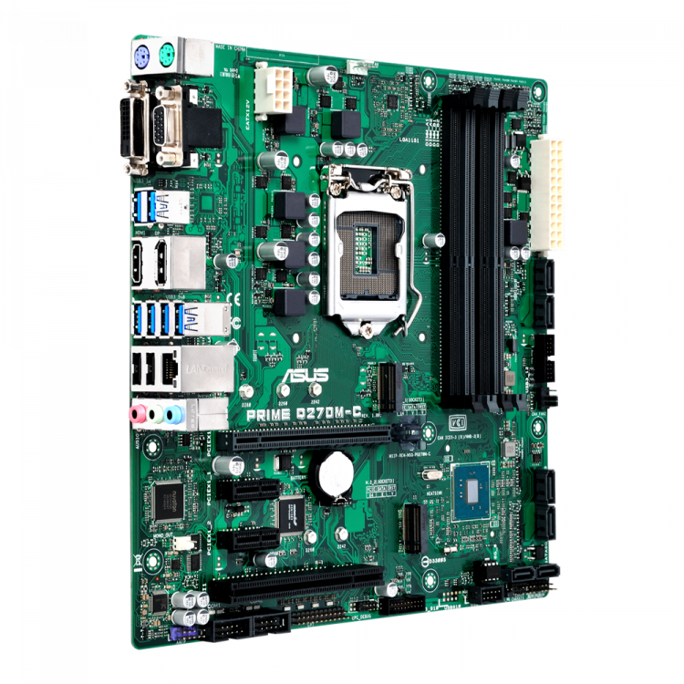 Componente PC Second Hand, Placa de baza Asus PRIME Q270M-C Socket