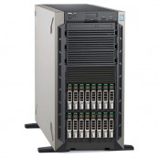 Servere Refurbished - Server Refurbished Dell PowerEdge T440 Tower, 1 x Intel Octa Core Xeon® Bronze 3106 1.70GHz, 256GB DDR4 ECC REG, 2 x SSD 1TB SAMSUNG 870 EVO + 4 x 1.8TB SAS HDD, RAID PERC H730P/2GB, iDrac9 Enterprise, 2 X PSU 495W, Servere & Retelistica Servere Refurbished
