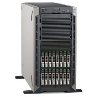Server Refurbished Dell PowerEdge T440 Tower, 1 x Intel Octa Core Xeon Bronze 3106 1.70GHz, 32GB DDR4 ECC REG, 2 x SSD 250GB SAMSUNG 870 EVO, RAID PERC H730P/2GB, iDrac9 Enterprise, 2 X PSU 495W
