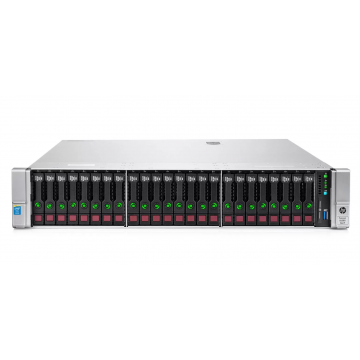 Server HP ProLiant DL380 G9 2U 2 x Intel Xeon 14-Core E5-2680 V4 2.40 - 3.30GHz, 256GB DDR4 ECC Reg, 2 x 480GB SSD + 4 x 1.2TB HDD SAS-10k, Raid P440ar/2GB, 4 x 1Gb Ethernet, iLO 4 Advanced, 2xSurse HS, Refurbished Servere second hand