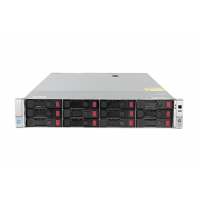 Server Refurbished HP ProLiant DL380 G9 2U 2 x Intel Xeon Hexa Core E5-2620 V3 2.40 - 3.20GHz, 32GB DDR4 ECC Reg, 2 x 240GB SSD SATA + 10 x 6TB HDD SAS-7.2k, Raid P840ar/4GB, 4 x 1Gb Ethernet + 2 x 10Gb SFP, iLO 4 Advanced, 2xSurse HS