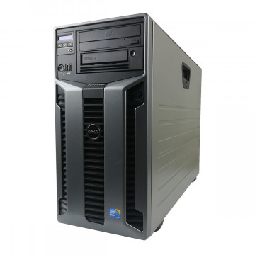 Server Dell PowerEdge T610 Tower, 2 x Intel Xeon Hexa Core X5650 2.66GHz - 3.06GHz, 16GB DDR3-ECC, Raid Perc 6i, 2 x 1TB HDD SATA, DVD-ROM, Idrac 6 Enterprise, 2 PSU Hot Swap, Second Hand Servere second hand