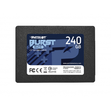 SSD Patriot Burst ELITE, 240GB, SATA-III, 2.5 Inch Componente Laptop