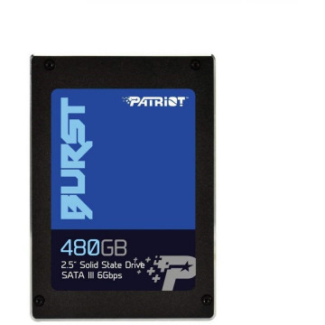 SSD Patriot Burst 480GB, 2.5", SATA 3, 560 MB/s Read, 540 MB/s Write Componente Laptop