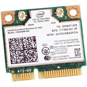 Modul Intel Dual Band Wireless-N 7260 WLAN + Bluetooth 4.0, Mini-PCI Express, Second Hand Componente Laptop