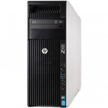 Workstation HP Z620 Tower, 2x Intel Xeon HEXA Core E5-2667 2.90-3.50GHz, 64GB DDR3 ECC, 2TB HDD + 480GB SSD NOU, nVidia Quadro K5000/4GB GDDR5, Second Hand Workstation