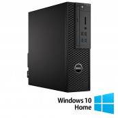 Workstation Refurbished - Workstation Refurbished Dell Precision 3420 SFF, Intel Core i7-6700 3.40 - 4.00GHz, 16GB DDR4, 256GB SSD + Windows 10 Home, Calculatoare Workstation Workstation Refurbished