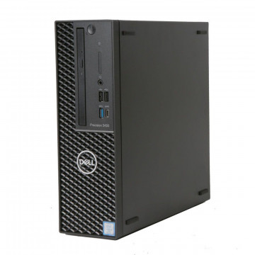 Workstation Second Hand Dell Precision 3430 SFF, Intel Core i3-8100 3.60GHz, 16GB DDR4, 256GB SSD, DVD-ROM Workstation 1