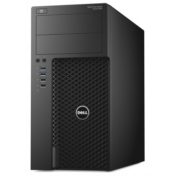 Workstation Second Hand Dell Precision 3620 Tower, Intel Core i5-6600 3.30 - 3.90GHz, 16GB DDR4, 240GB SSD-NOU + 1TB HDD SATA, Intel HD Graphics 530 On-board, DVD-RW Workstation 1