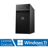 Workstation Refurbished Dell Precision 3630 Tower, Intel 6-Core i7-8700 3.20 - 4.60GHz, 32GB DDR4, 512GB SSD NVME + 2TB HDD SATA, nVidia Quadro K2200/4GB, DVD-RW, Windows 11 Home