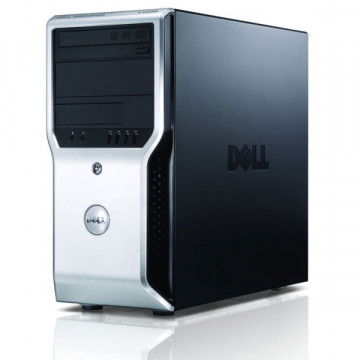Workstation Dell Precision T1500, Intel Dual Core i3-540 3.06GHz, 8GB DDR3, 500GB HDD, nVidia GT605/1GB, DVD-ROM, Second Hand Workstation 1