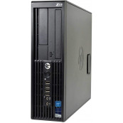 Workstation - Workstation HP Z210 SFF, Intel Core i5-2400, 3.1GHz, 4GB DDR3, 500GB SATA, DVD-RW, Calculatoare Workstation