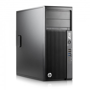 Workstation HP Z230 Tower, CPU Intel Quad Core i5-4690 3.50 - 3.90GHz, 8GB DDR3 ECC, 240GB SDD, Intel Integrated HD Graphics 4600, DVD-RW, Second Hand Workstation 1