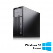 Workstation Refurbished - Workstation Refurbished HP Z240 Tower, Intel Core i7-6700 3.40 - 4.00GHz, 16GB DDR4, 256GB SSD, DVD-RW, Intel HD Graphics 530 + Windows 10 Home, Calculatoare Workstation Workstation Refurbished