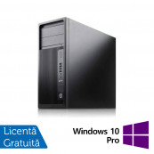 Workstation Refurbished - Workstation Refurbished HP Z240 Tower, Intel Quad Core i7-6700 3.40 - 4.00GHz, 16GB DDR4, SSD 512GB + HDD 1TB, nVidia Quadro K600/1GB + Windows 10 Pro, Calculatoare Workstation Workstation Refurbished