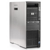Workstation - Workstation HP Z600, 2 x Intel Xeon Quad Core E5520 2.26GHz-2.53GHz, 8GB DDR3 ECC, 500GB SATA, DVD-ROM, Placa video AMD Radeon HD 7470/1GB, Calculatoare Workstation