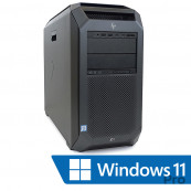 Workstation Refurbished HP Z8 G4, 2 x Intel Xeon Deca Core Silver 4114 2.20 - 3.00GHz, 64GB DDR4 ECC, 512GB SSD + 2TB HDD SATA, Nvidia Quadro RTX 4000 8GB GDDR6 + Windows 11 Pro Workstation