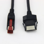 Imprimanta Termica POS Second Hand Wincor Nixdorf TH230+, RS-232C, USB, Negru