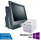 Sisteme POS - Pachet POS Refurbished Toshiba SurePOS 500 Series 4852-E70, 15 Inch 1024 x 768 LCD TouchScreen, Intel Core i5-3330 3.00GHz, 8GB DDR3, 128GB SSD + Imprimanta Termica Wincor Nixdorf TH230+, Windows 10 Pro, POS Echipamente POS Sisteme POS