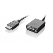Adaptoare & Cabluri - Cablu Lenovo de la HDMI (T) catre VGA (M), Calculatoare Componente PC Second Hand Adaptoare & Cabluri