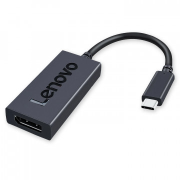 Cablu Adaptor Video Lenovo, de la USB-C la Display Port, 20 cm Componente PC Second Hand 1