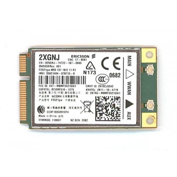 DELL 3G WWAN Card DW5550 2XGNJ Componente Laptop 1
