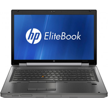 Laptop HP 8760w Workstation, Intel Core i7-2670QM 2.20GHz, 16GB DDR3, 240GB SSD, Full HD, Nvidia Quadro 3000M 2GB, Webcam, DVD-RW, 17.3 Inch, Second Hand Laptopuri Second Hand