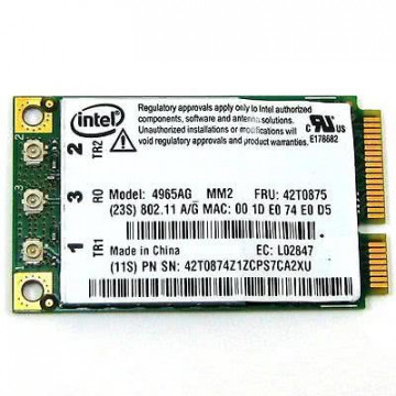 Mini-PCIe Express INTEL 4965AG_MM2 Wireless 802.11a/b/g Componente Laptop