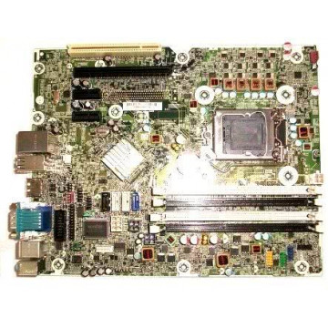 Placa de baza Socket 1155, HP model: SP 615114-001 pentru calculator HP 6200 pro MT Intel Q65 , DDR3, fara shield, second hand