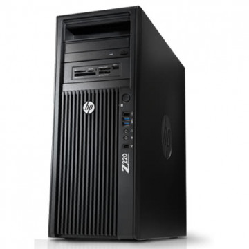 Workstation HP Z220 Tower, Intel Dual Core i3-2100 3.10GHz, 4GB DDR3, HDD 500GB SATA, Intel Integrated HD Graphics 2000, DVD-RW, Second Hand Workstation