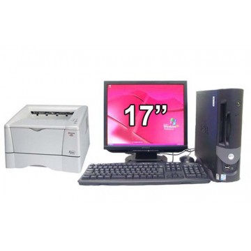 DELL GX280 + Monitor lcd 17 inch diagonala + Imprimanta Kyocera FS1010 