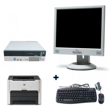 Fujitsu Siemens E600 + Monitor lcd 17 + Imprimanta Laser HP 1160 