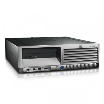 HP DC7700 SFF, Intel Dual Core Pentium D945, 2gb ddr2, 80gb sata, DVD-ROM,Intel GMA 3000 Calculatoare Second Hand