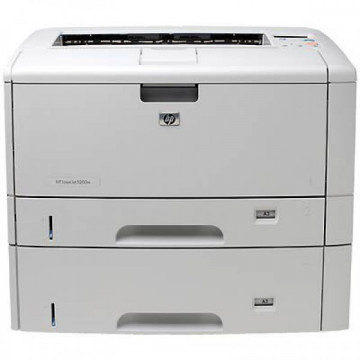 Imprimanta HP 5200TN, 35 PPM, Retea, USB, Parallel, 1200 x 1200, Laser, Monocrom, A3, Second Hand Imprimante Second Hand