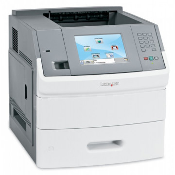 Imprimanta Laser Monocrom Lexmark T656DNE, A4, Duplex, Retea, USB, 53ppm, Second Hand Imprimante Second Hand