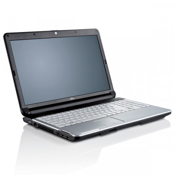 Laptop Fujitsu Siemens LifeBook A530, Intel Core i3-350M 2.26GHz, 4GB DDR3, 500GB SATA, DVD-RW, 15.6 Inch, Webcam, Tastatura Numerica, Second Hand Laptopuri Second Hand